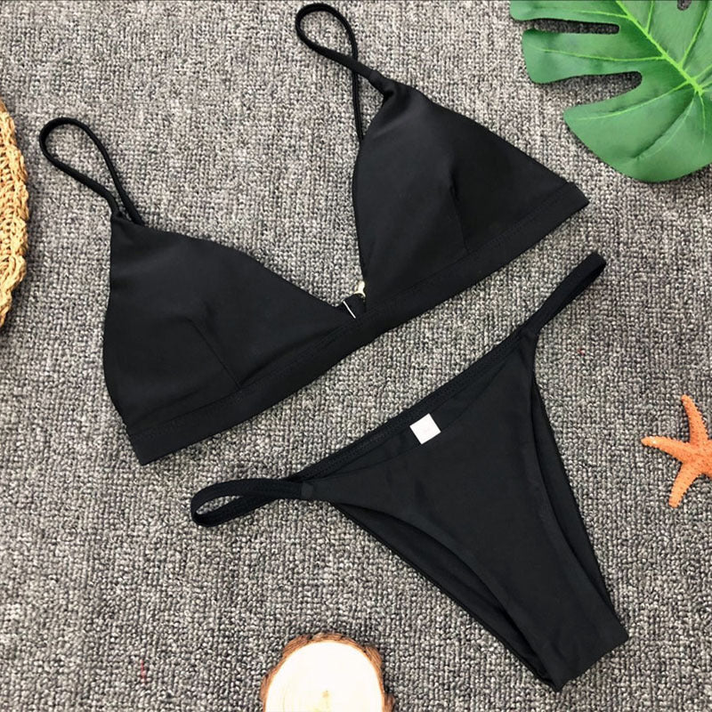 Noctelle Core Minimal Triangle Bikini