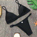 Noctelle Core Minimal Triangle Bikini