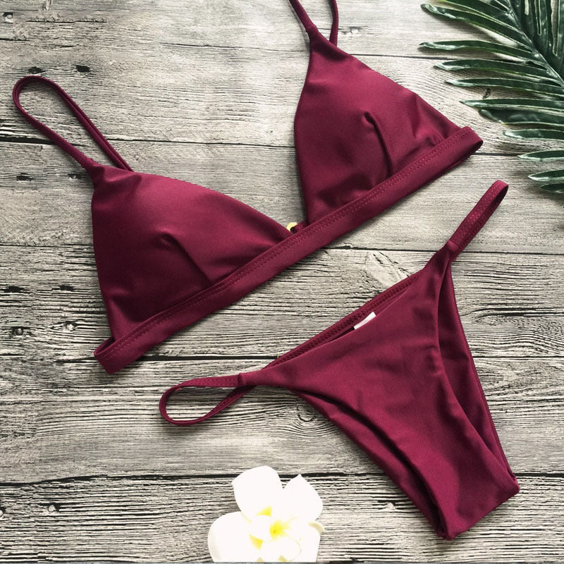 Noctelle Core Minimal Triangle Bikini