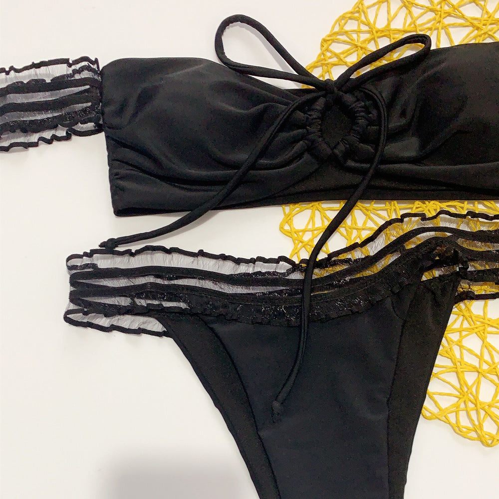 Noctelle Siren Lace Bandeau Bikini