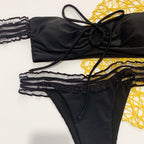 Noctelle Siren Lace Bandeau Bikini